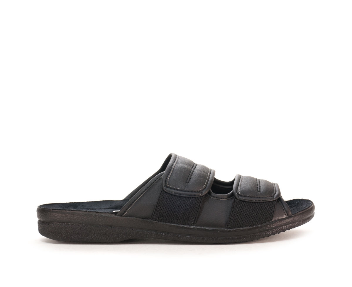 Klapki męskie Adanex, czarny