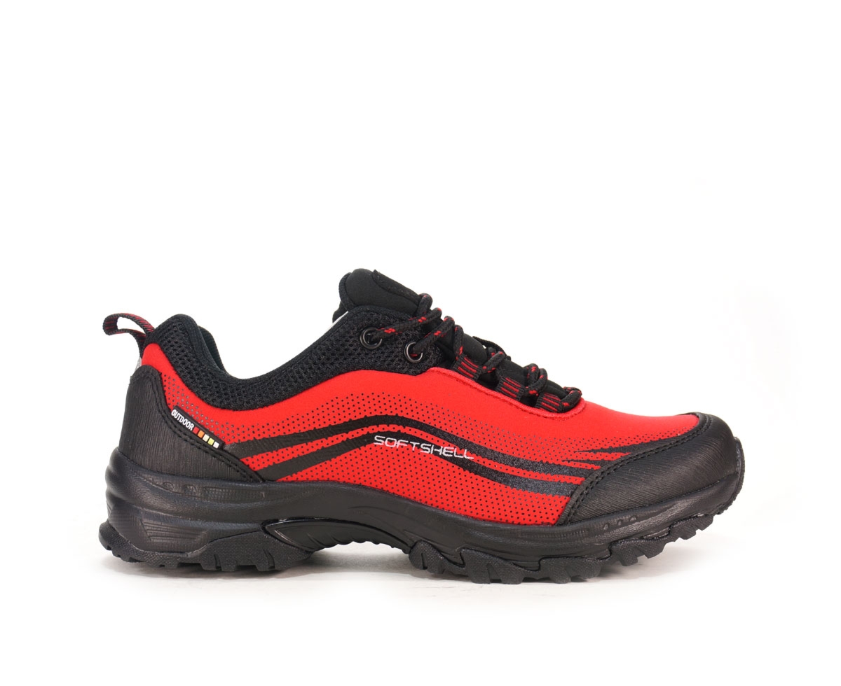 Trekkingi młodzieżowe American club, czerwony