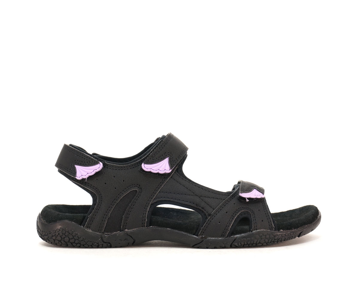 Sandały damskie American club, czarny