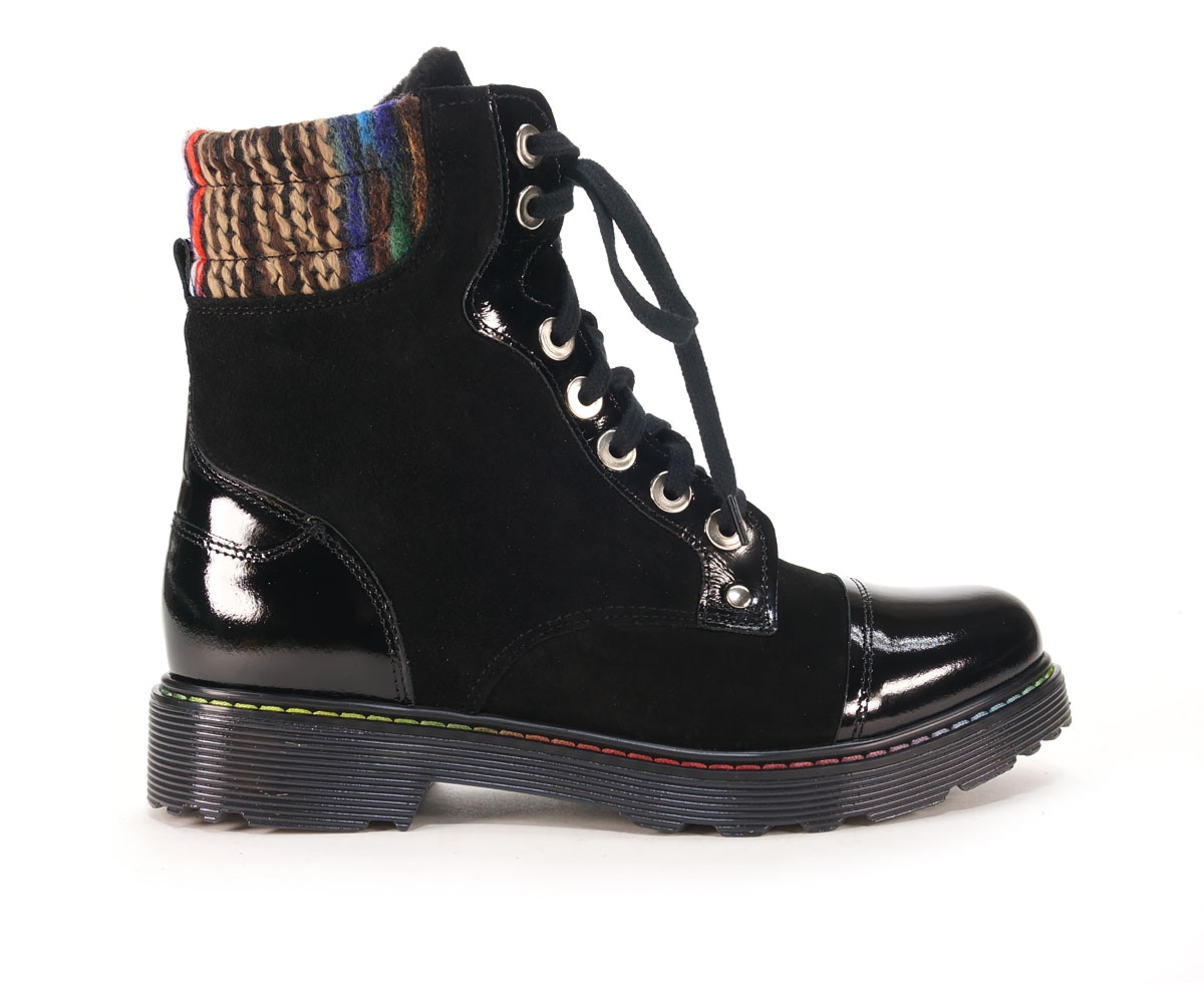 Trzewiki damskie Gregors, czarny