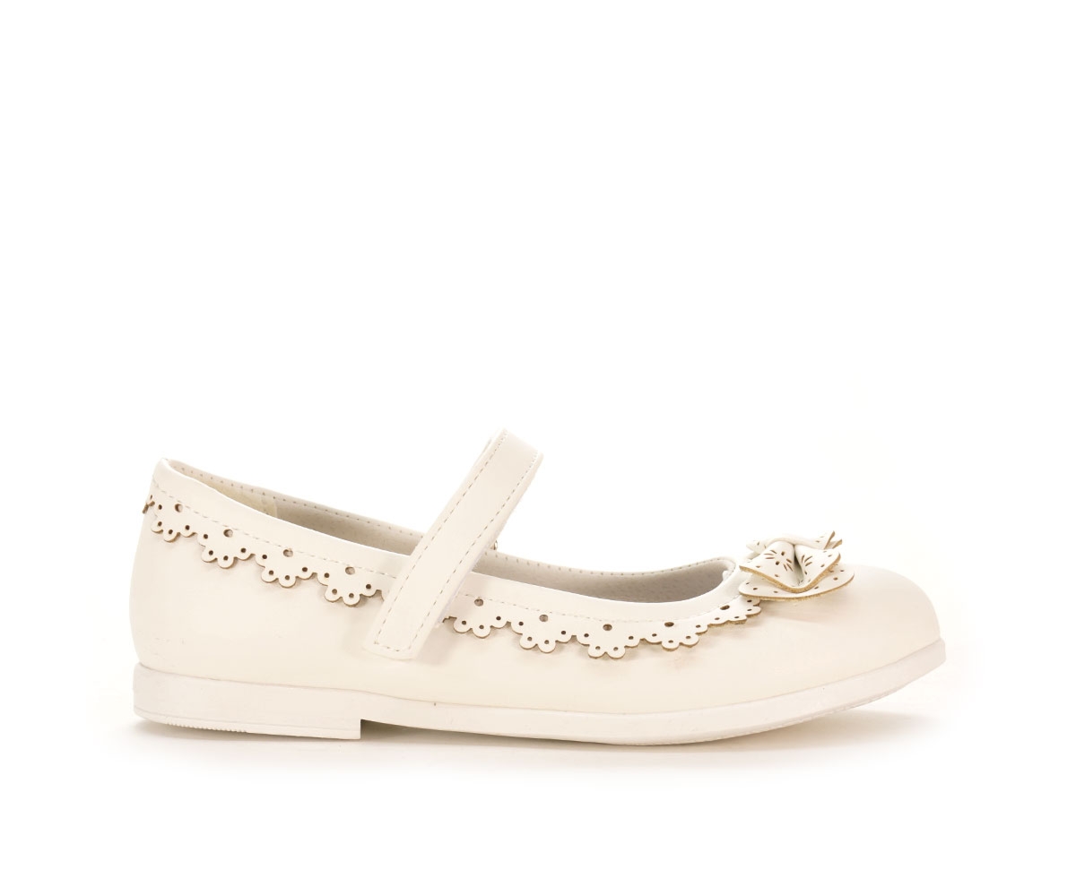 Baleriny dziecięce American club, biały