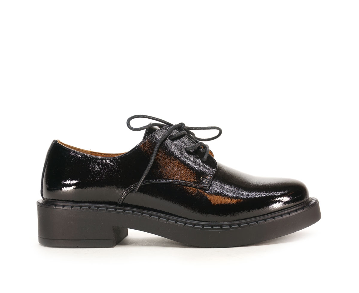 Półbuty damskie Sergio leone, czarny