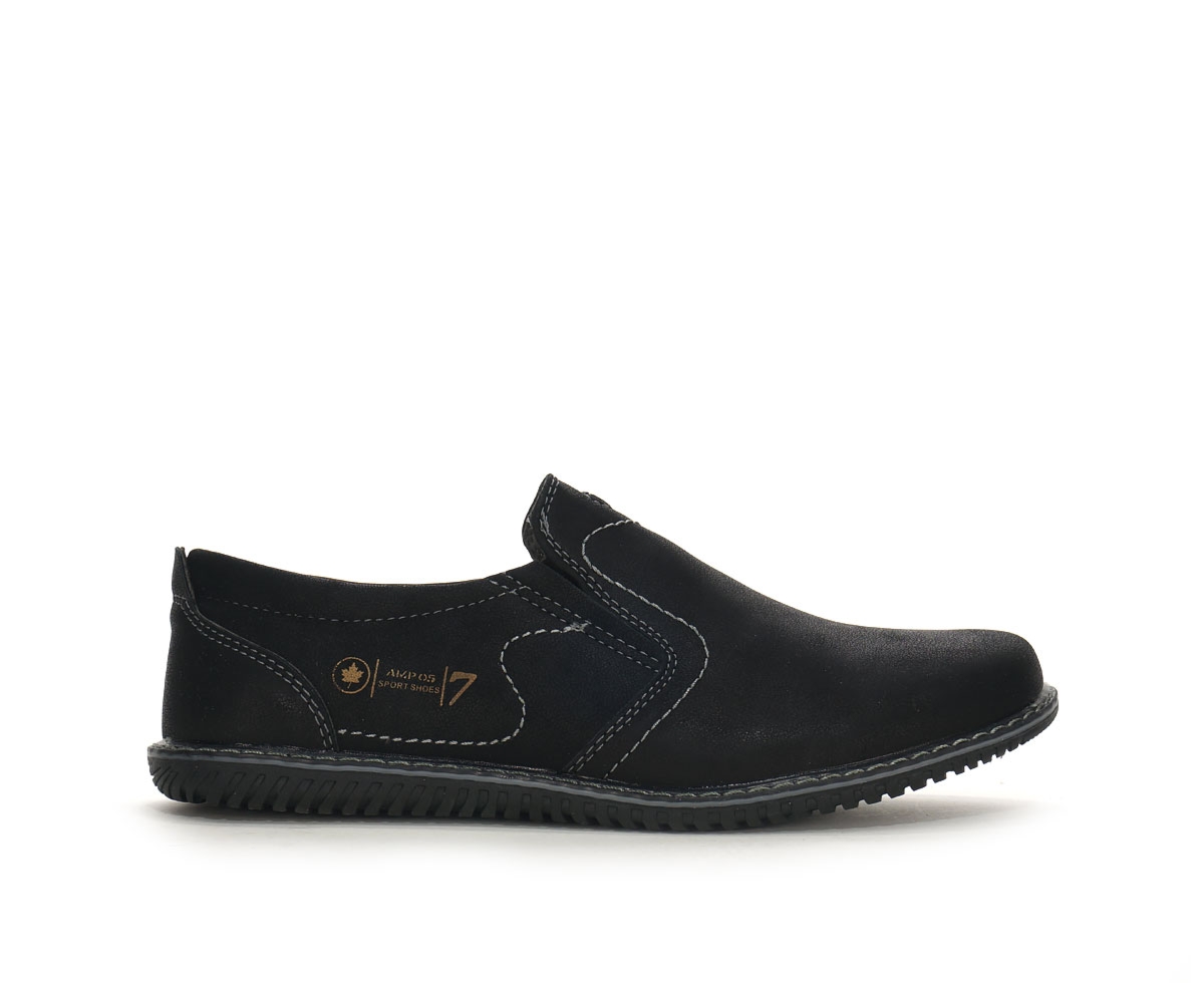 Mokasyny dziecięce Haver, czarny