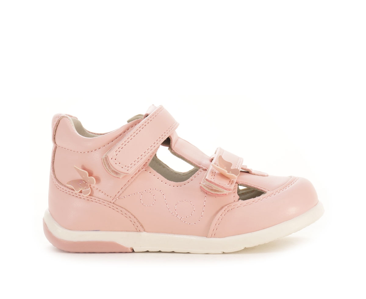 Półbuty dziecięce American club, różowy