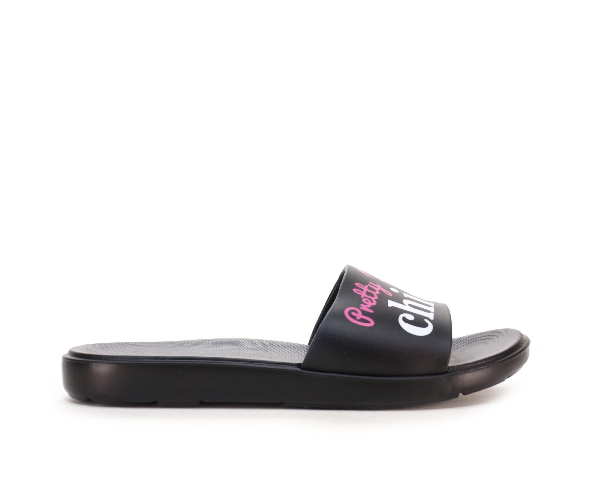 Klapki basenowe Atletico, czarny