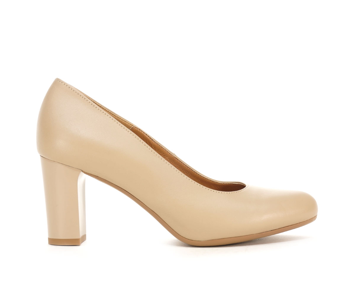 Półbuty damskie , beżowy