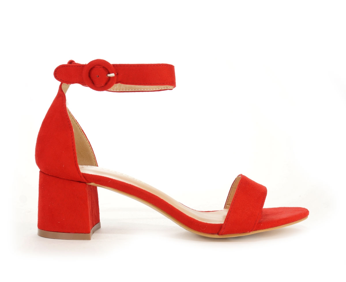 Sandały damskie T.sokolski, czerwony