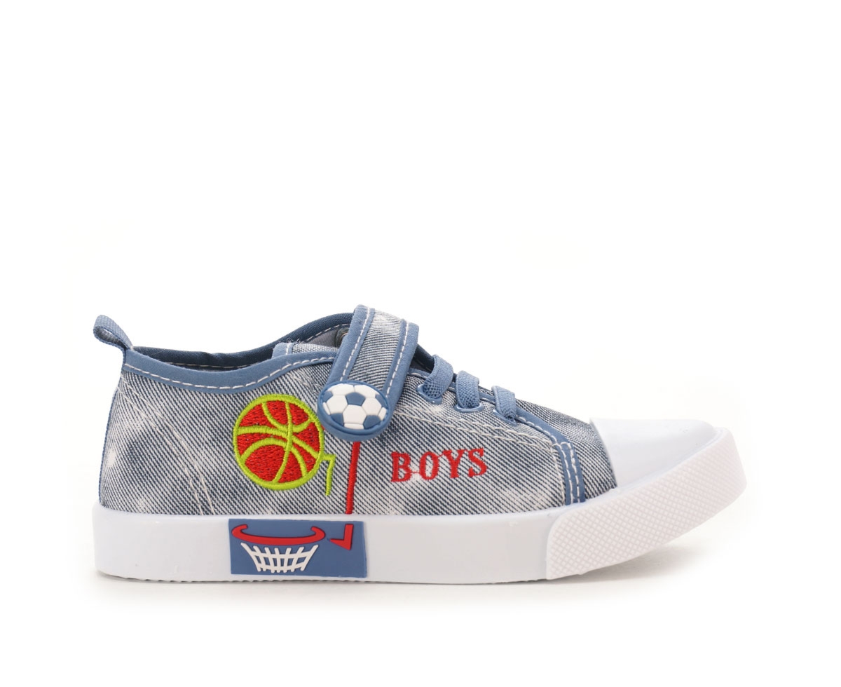 Półrtampki dziecięce American club, niebieski