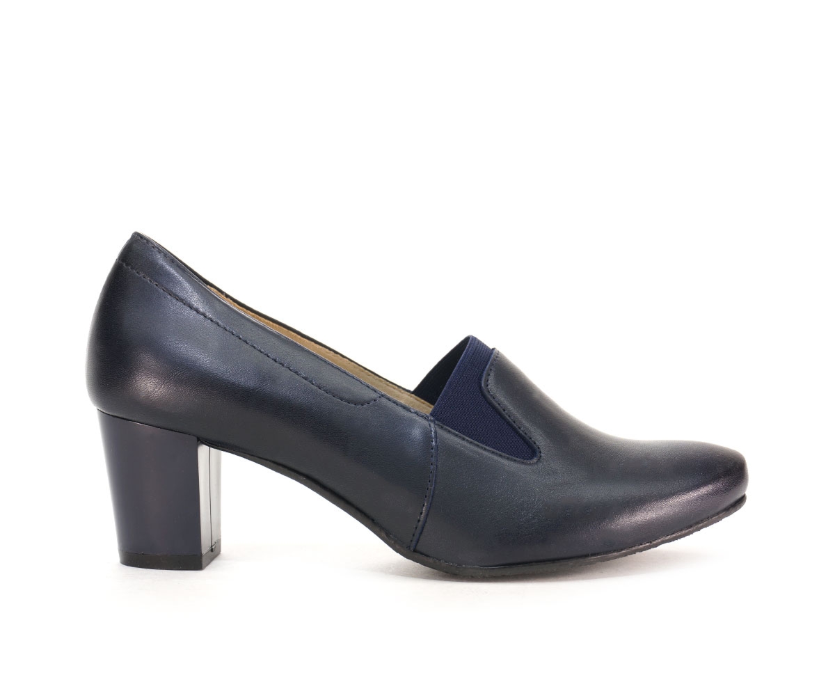 Półbuty damskie , granatowy