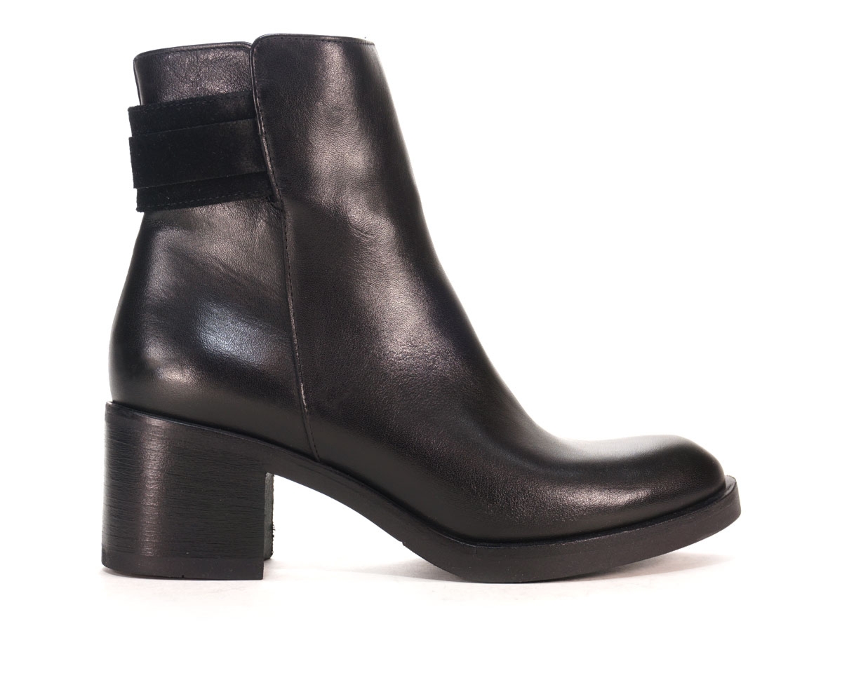 Botki damskie Nessi, czarny