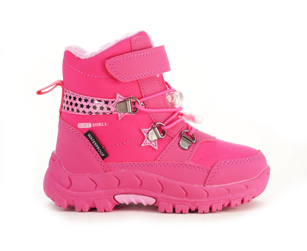 Śniegowce dziecięce American club, fuksja