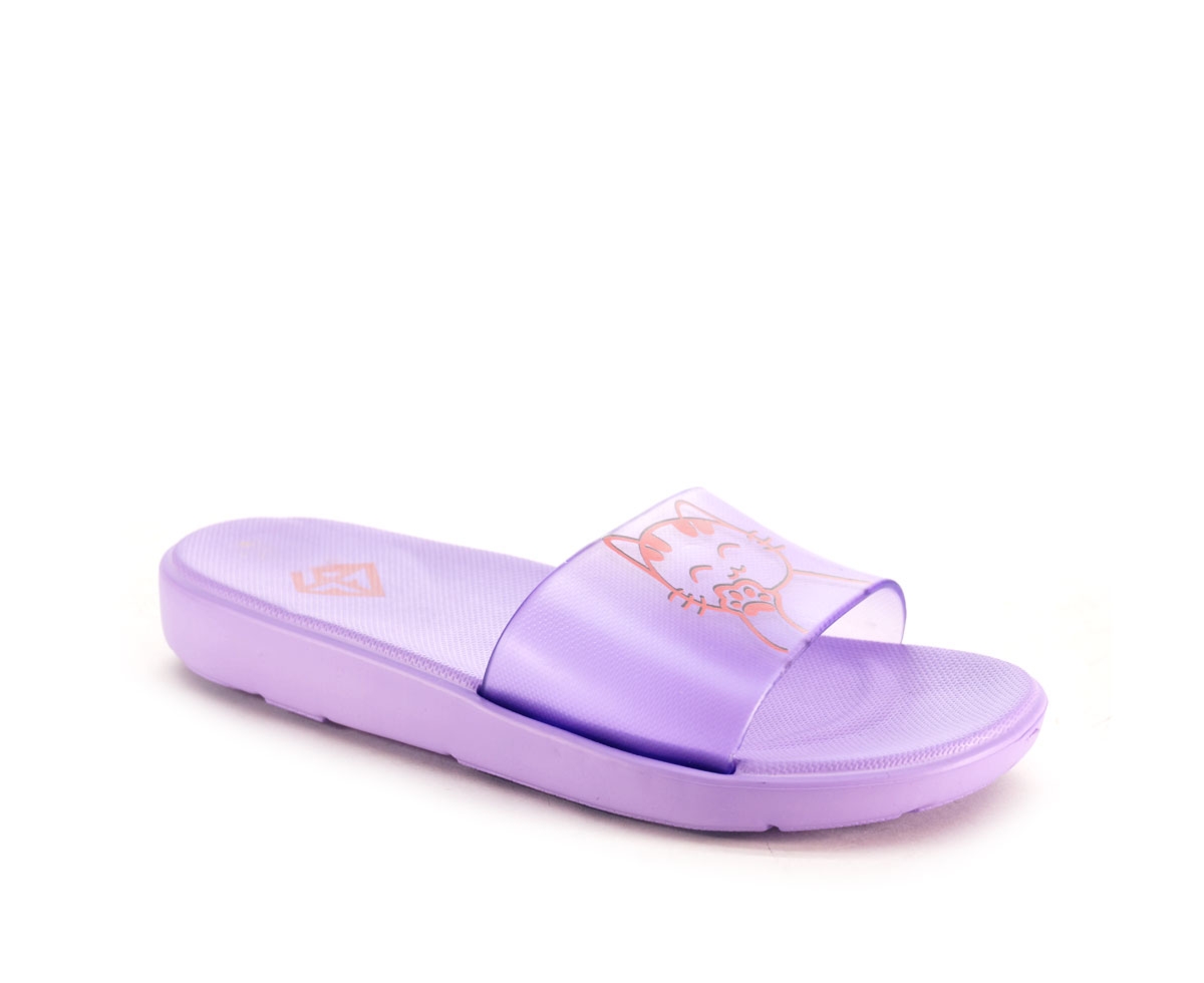 Klapki basenowe , lila