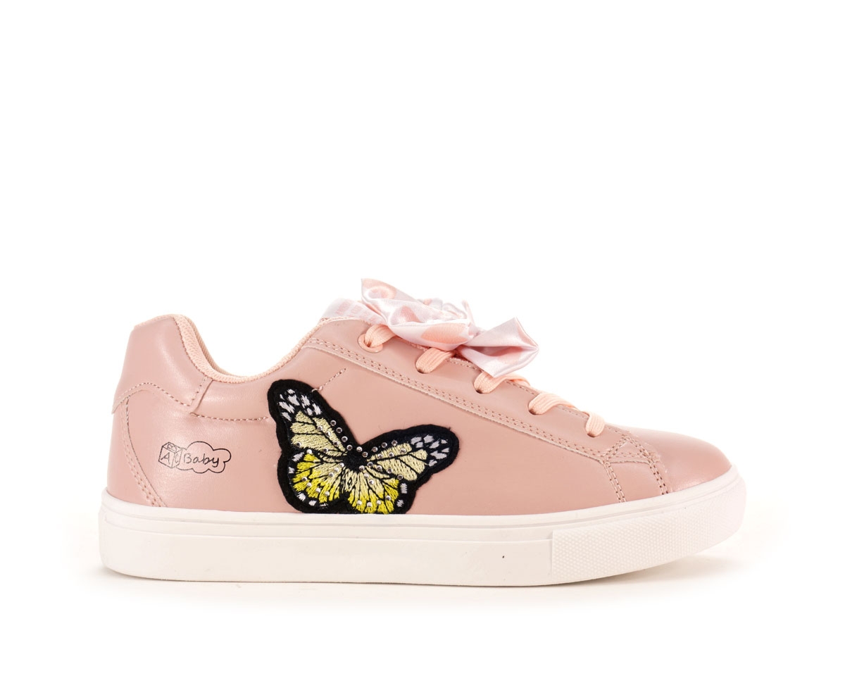 Półbuty dziecięce American club, różowy