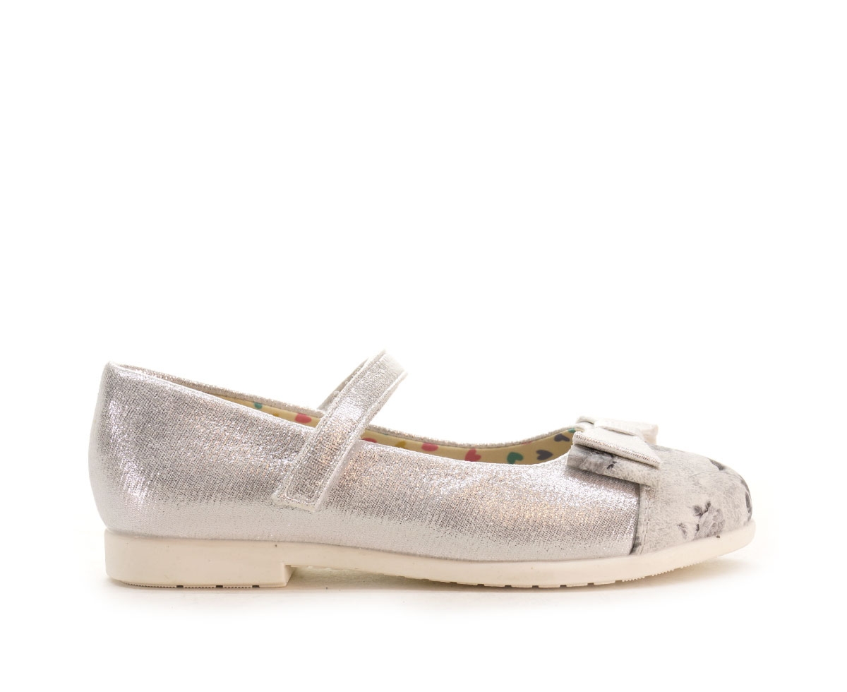 Baleriny dziecięce Marcin matoga  astra, srebrny