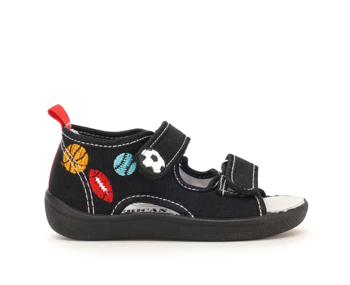 Tenisówki dziecięce American club, czarny