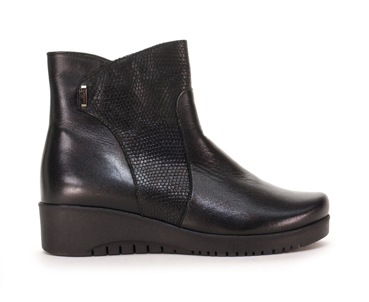 Botki damskie Gregors, czarny