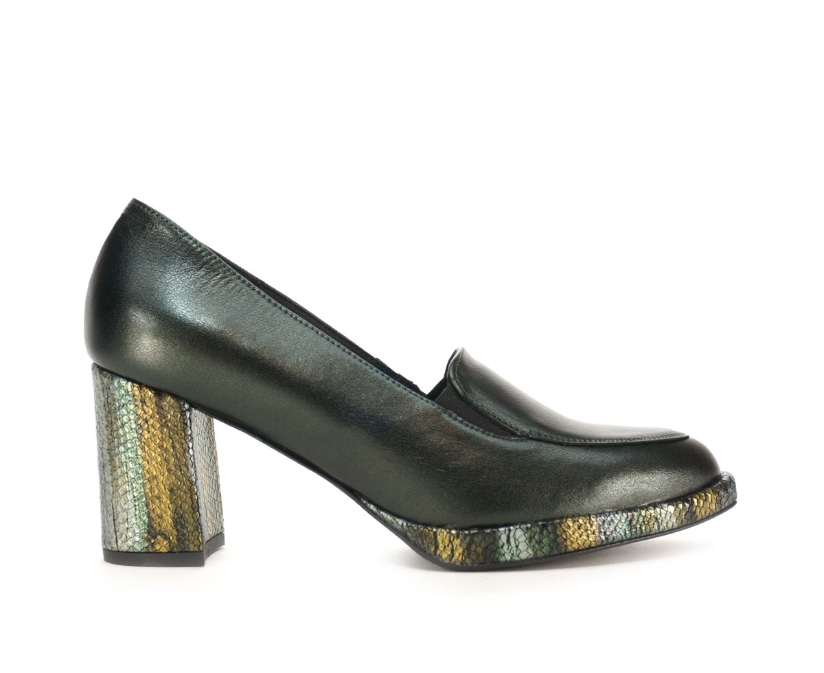 Półbuty damskie Kostex, zielony