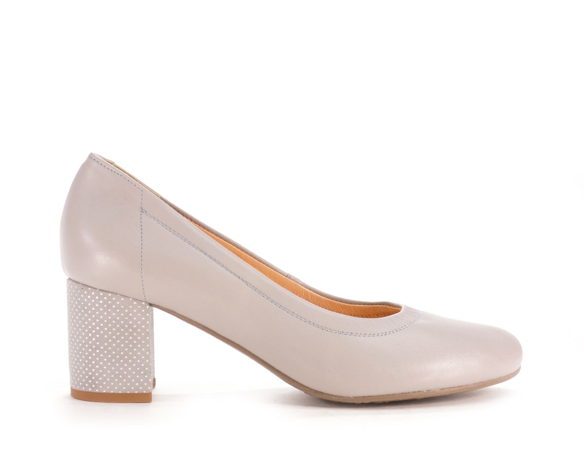 Półbuty damskie Bioeco, szary