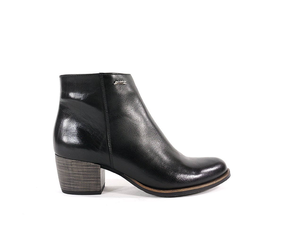 Botki damskie aco 3329 cza