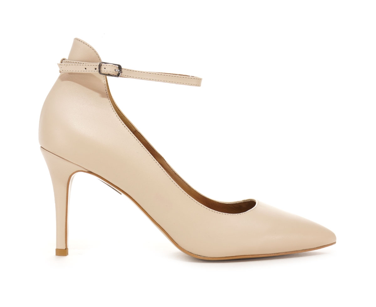 Czółenka damskie Acord, beżowy