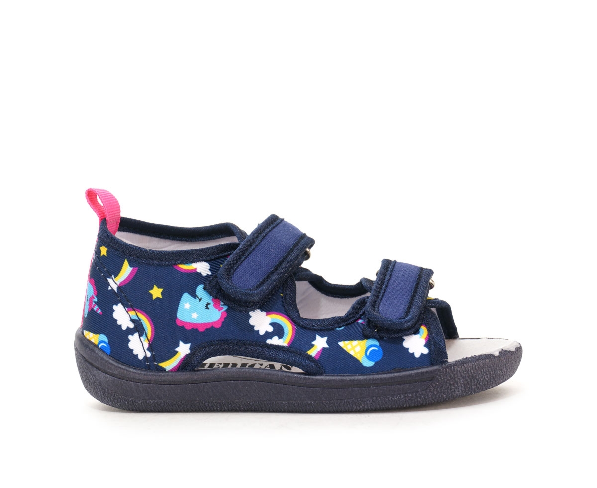 Tenisówki dziecięce American club, granatowy