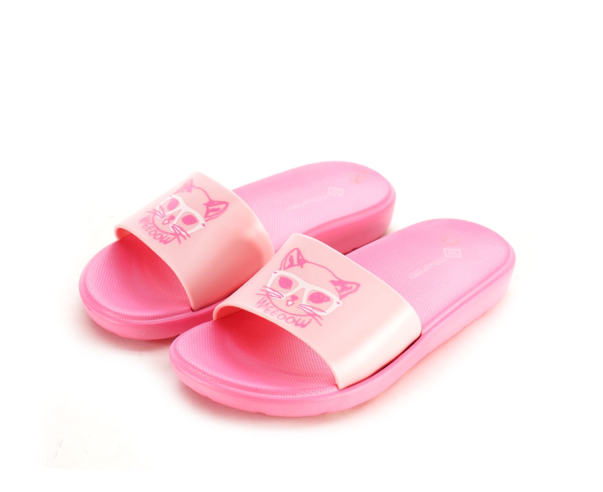 Klapki basenowe , różowy