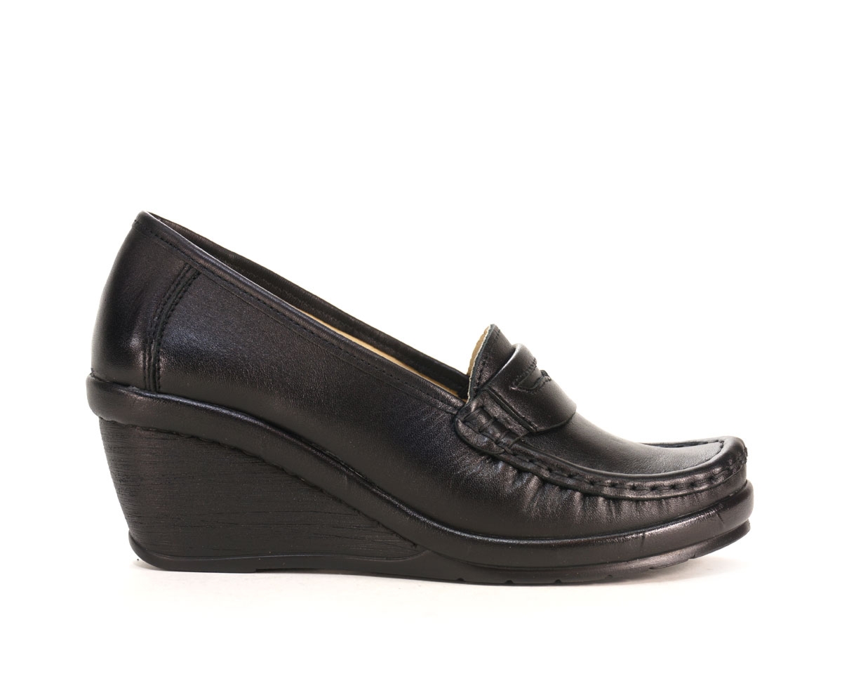 Półbuty damskie Stella pietrzak elżbieta janina, czarny