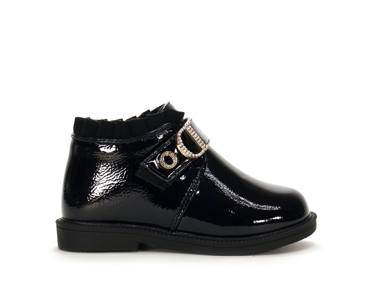 Botki dziecięce , czarny