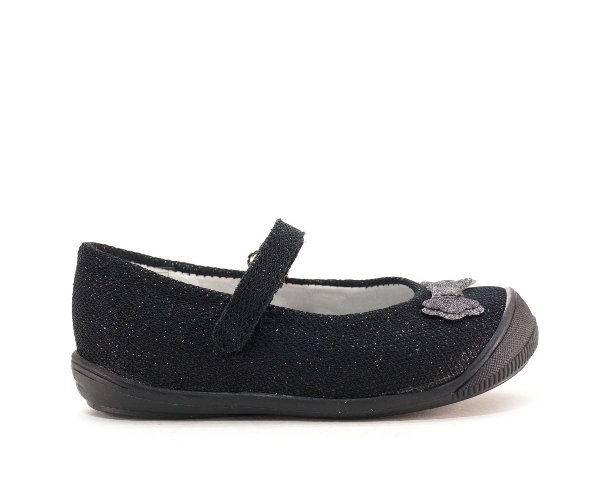 Baleriny dziecięce Kornecki, czarny