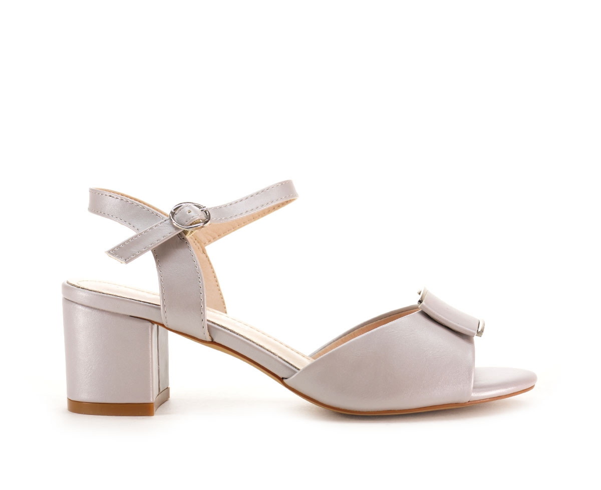 Sandały damskie Sergio leone, srebrny