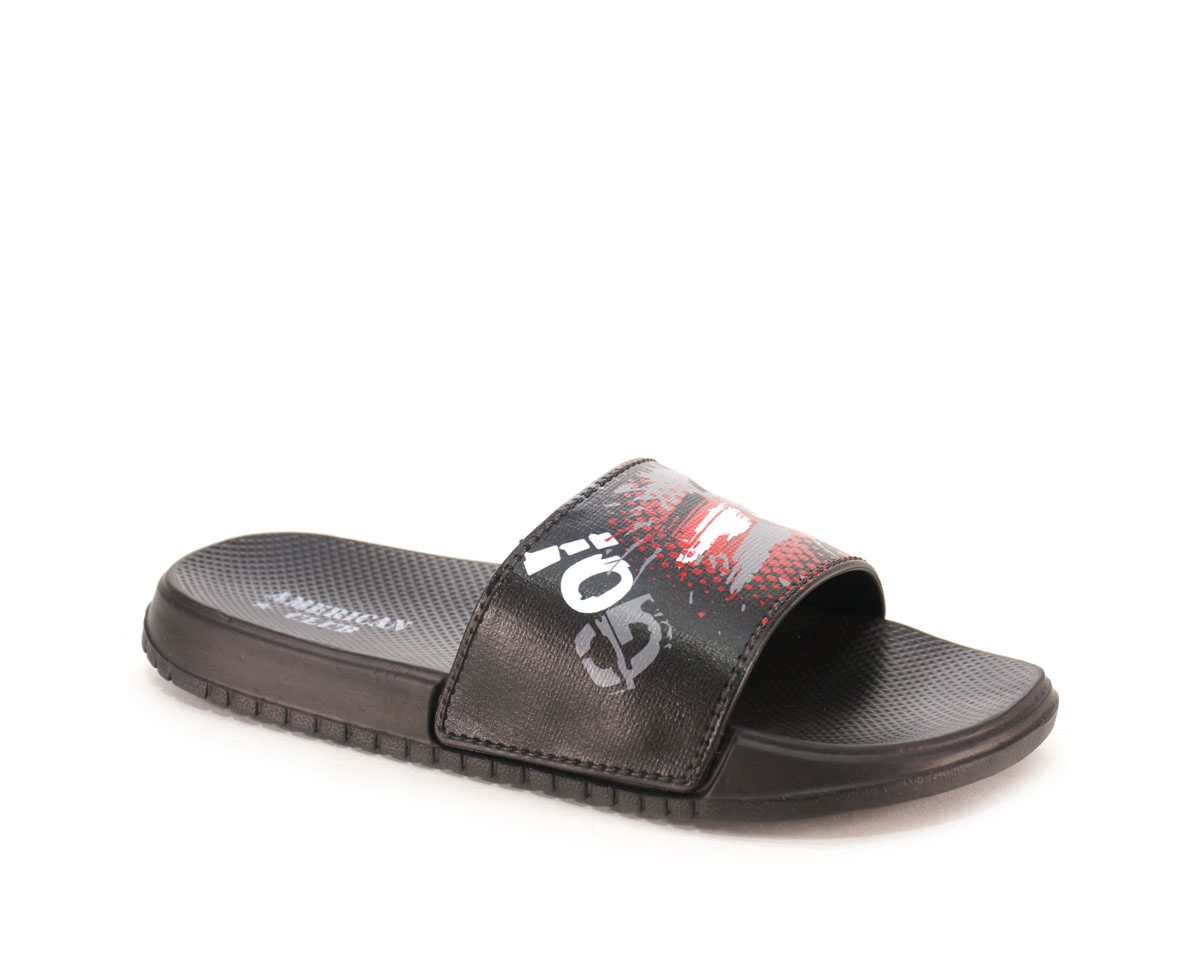 Klapki basenowe American club, czarny