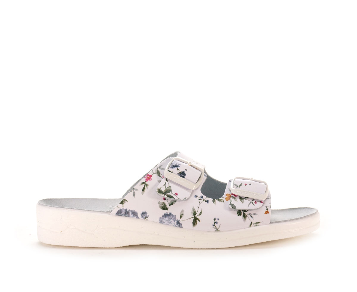 Klapki damskie Adanex, biały