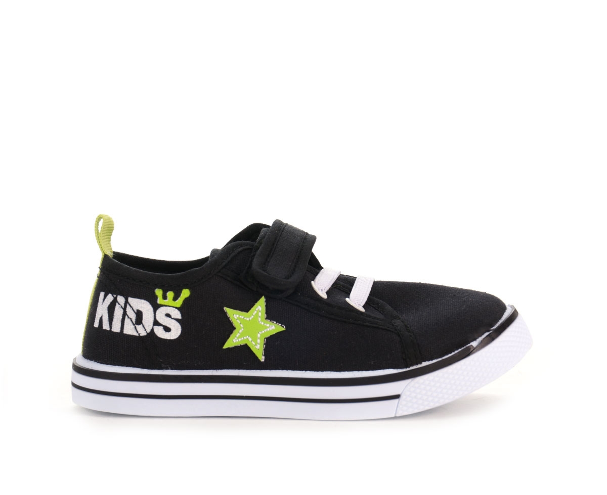 Półtrampki dziecięce Atletico, czarny