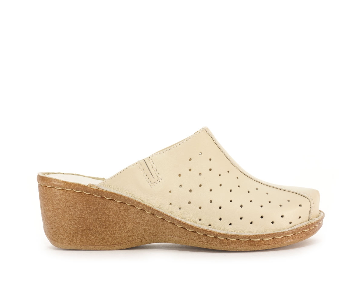 Klapki damskie Escott, beżowy