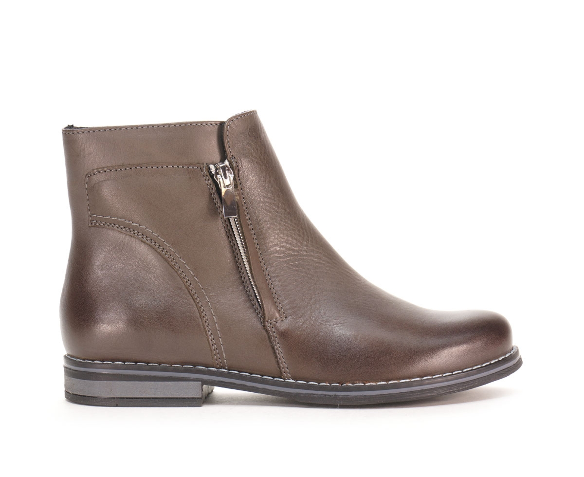 Botki damskie , grafit