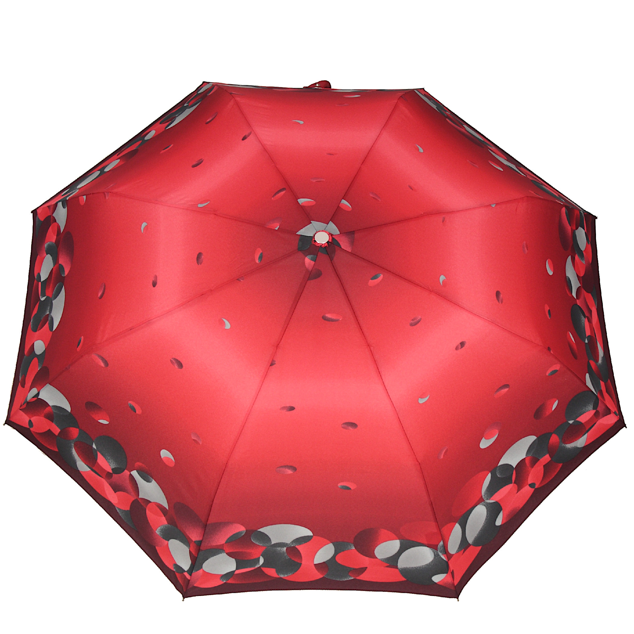 Parasol damski pełny automat – kolor dominujący: czerwień