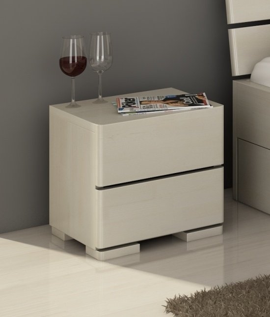 Szafka nocna sosnowa Visby Sandemo High 2S