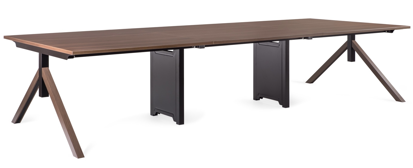 Stół konferencyjny w stylu industrialnym Mars Workstation 6 360×140 cm