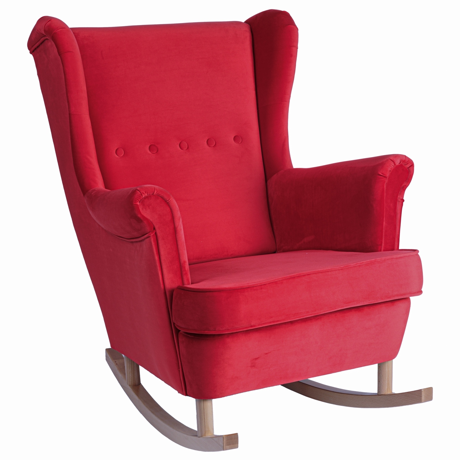 Bujany fotel wypoczynkowy typu uszak Leo