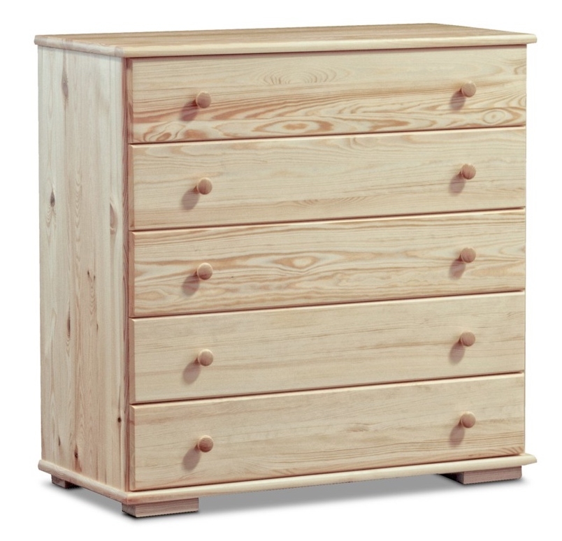 Komoda z drewna sosnowego na stopkach Modern IV