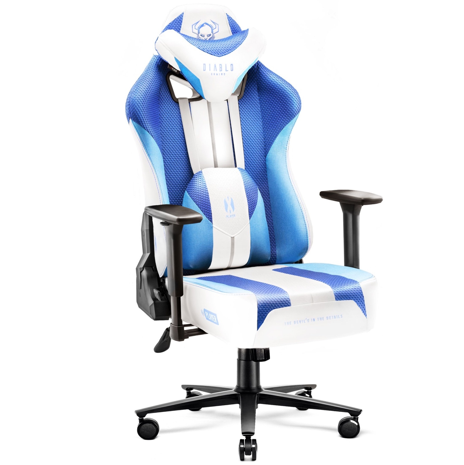 Fotel gamingowy Diablo X-Player 2.0 Normal Size Frost White