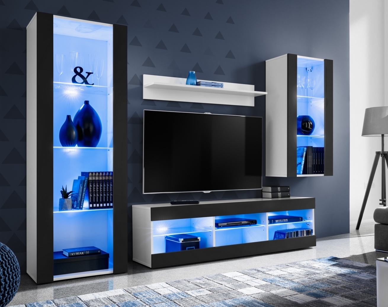 Nowoczesna meblościanka do salonu Open Set 4