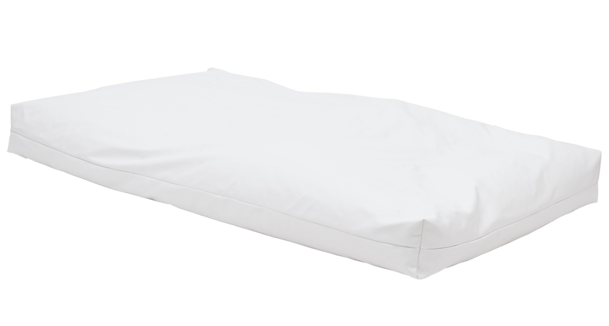 Biały materac z granulatem do przedszkola 4641692