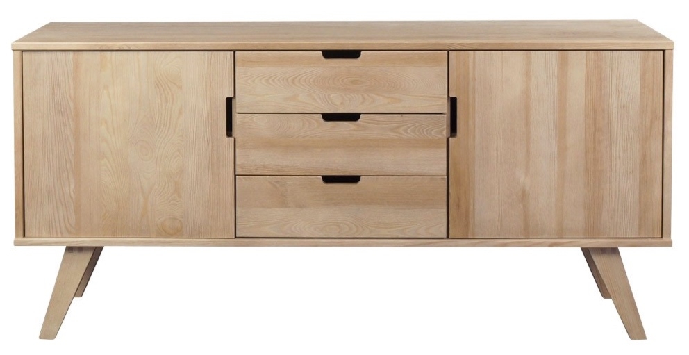 Drewniana komoda Malmo II w stylu skandynawskim