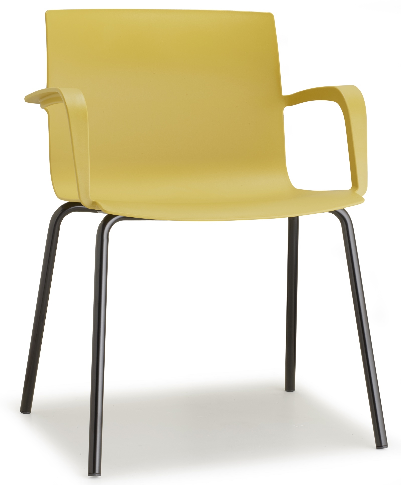 Krzesło biurowe na metalowych nogach Manila M01 S40