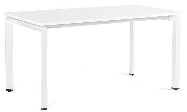 Фото - Офісний стіл Unique Stół konferencyjny Pason Manager Desk 150x80 cm biały/biały 