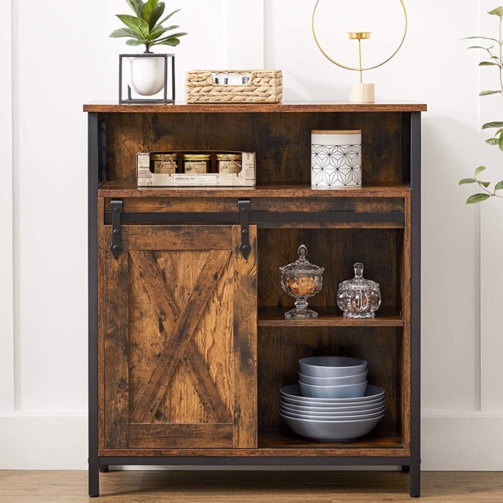 Industrialna komoda pokojowa z przesuwnymi drzwiami Salto 089