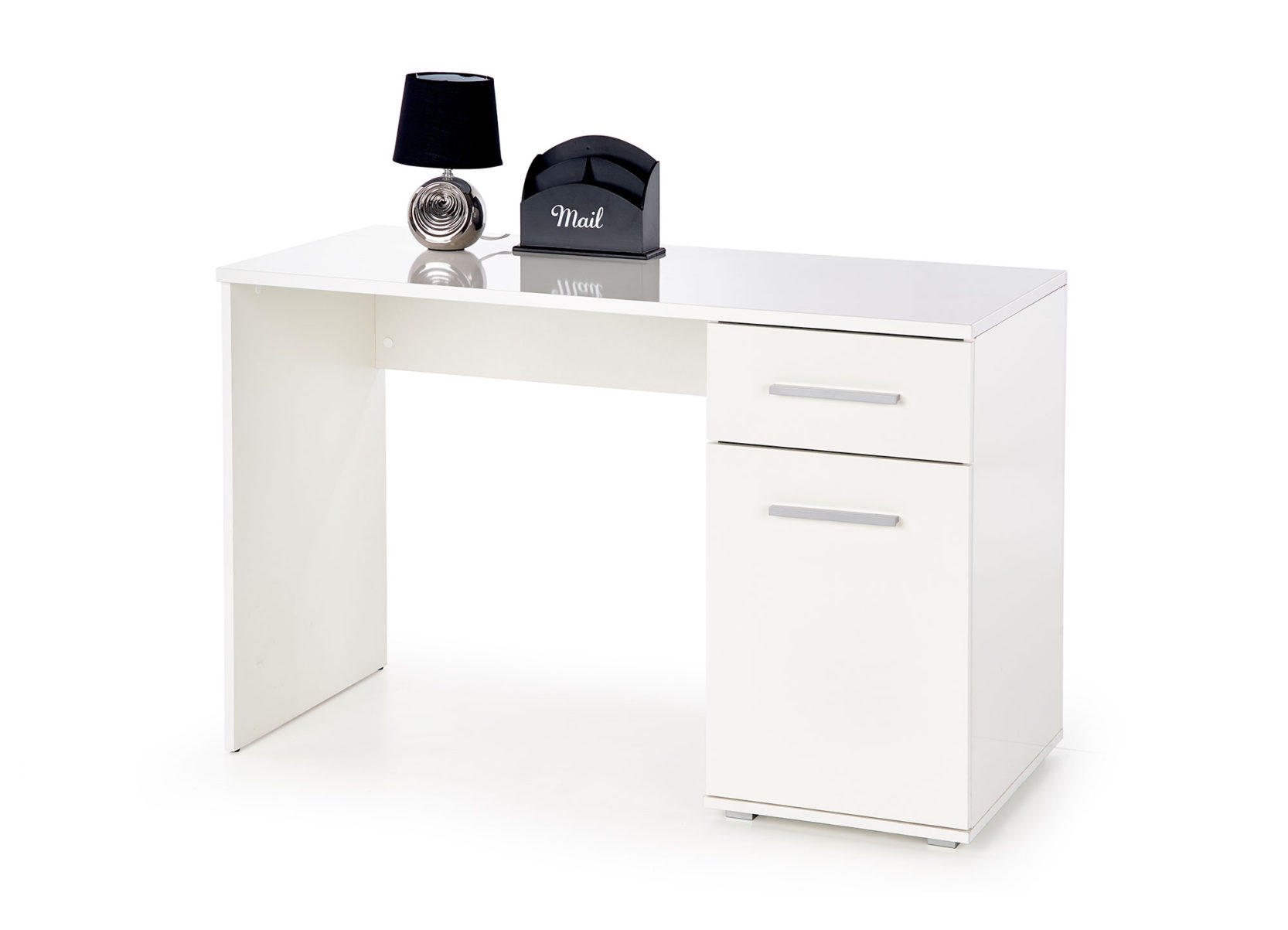 Фото - Офісний стіл Halmar Nowoczesne biurko Lima B1 biały 