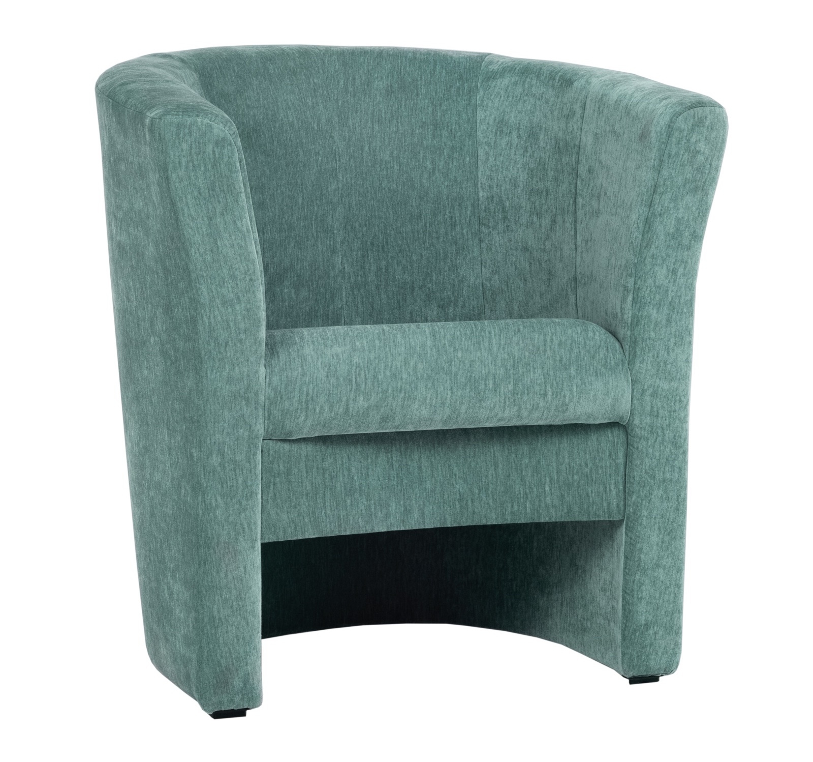 Kubełkowy fotel wypoczynkowy z niskim oparciem Pok