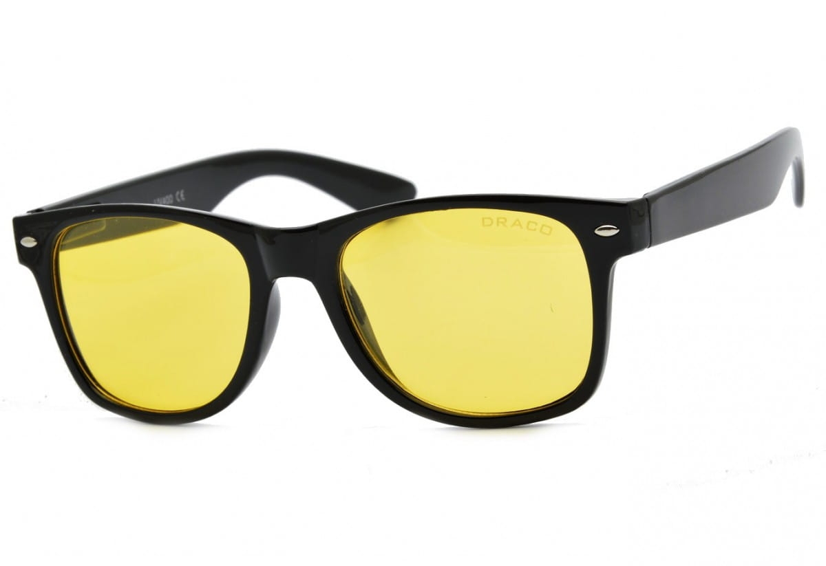 Polaryzacyjne okulary dla kierowców nerdy do jazdy w nocy we mgle i deszczu pol-w1